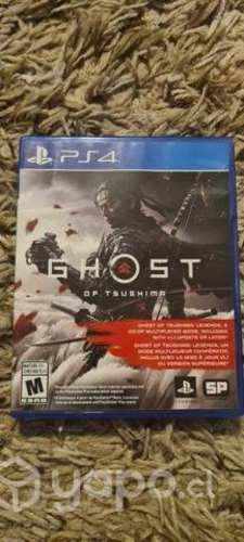 Juego ghost of tsushima ps4