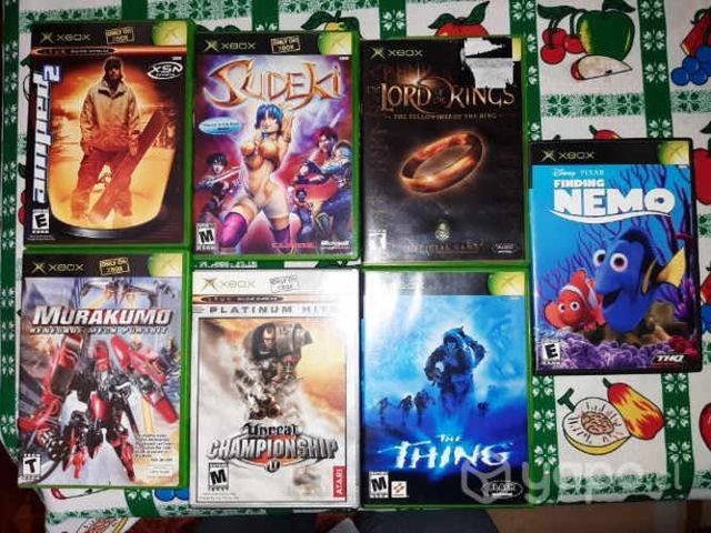 Lote juegos xbox clásico