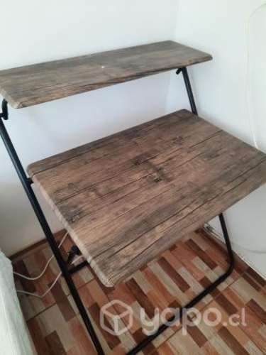Mesa ESCRITORIO PLEGABLE CON REPISA