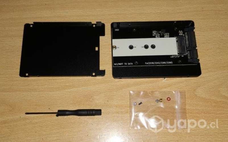 Benkeg S103-1N Adaptador M.2 SSD NGFF SATA Negro