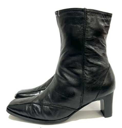 Botín 100% Cuero Marca Marquis N*39 Negro