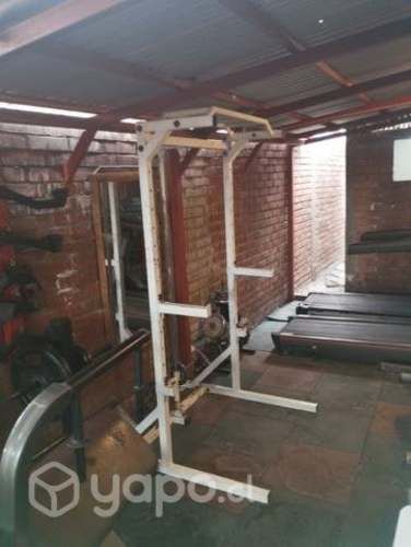 Rack para trabajar sentadillas