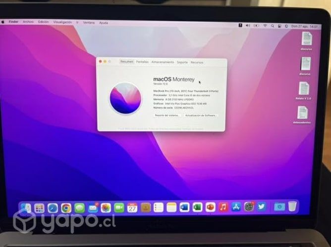 MacBook Pro Touch Bar 2017