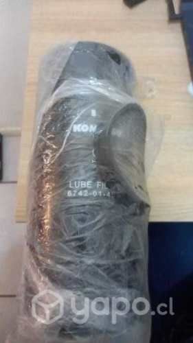 Filtro de aceite motor original komatsu (6742-01-4