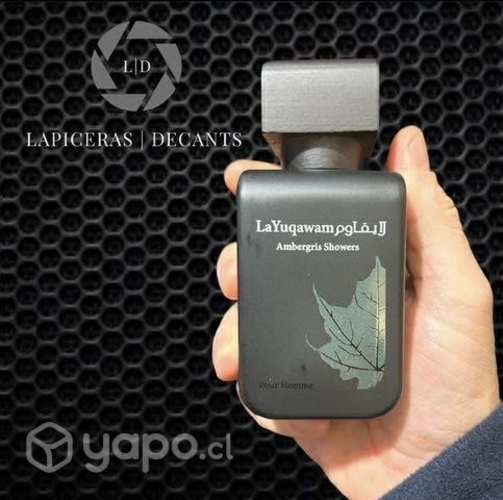 La Yuqawam ambergris showers Edp decant 8 ml