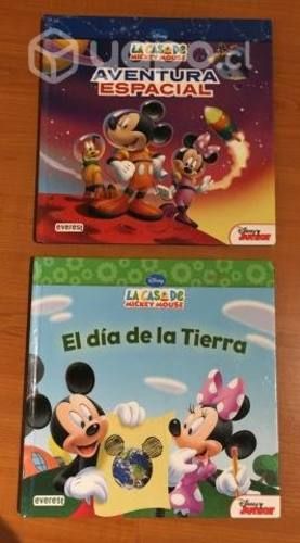 Libros Disney serie "La casa de Mickey Mouse"