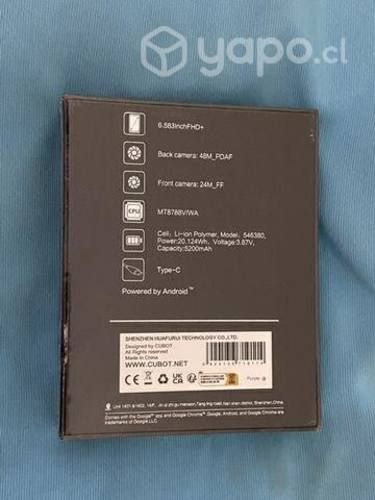 Celular Cubot P80 - Nuevo y Sellado