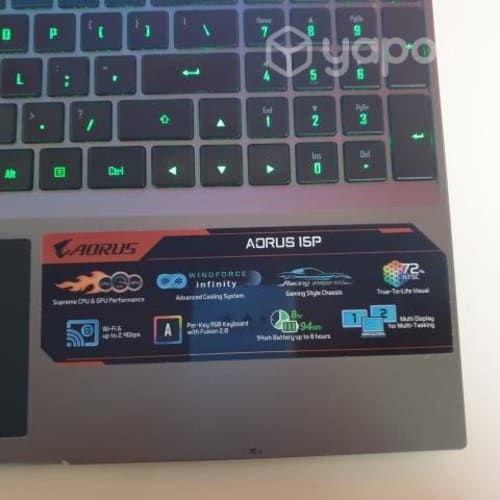 Notebook Gamer Gigabyte Aorus 15P