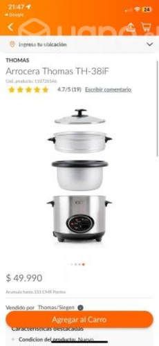 Arrocera Thomas TH-38iF