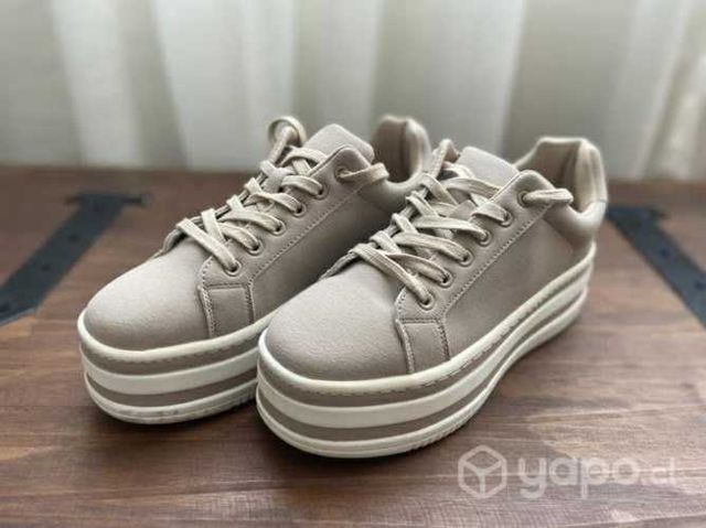 Zapatillas Mujer Todopiel Café Claro Talla 39