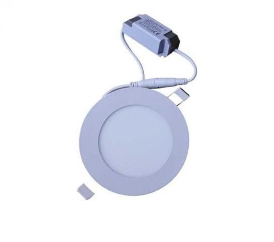 Panel Redondo embutido Blanco 200 mm 18 W