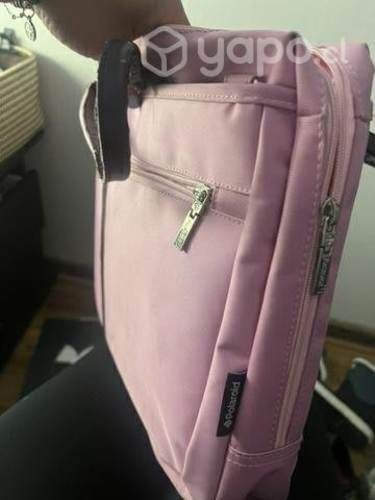Bolso Notebook Polaroid 15,6 pulgadas rosado
