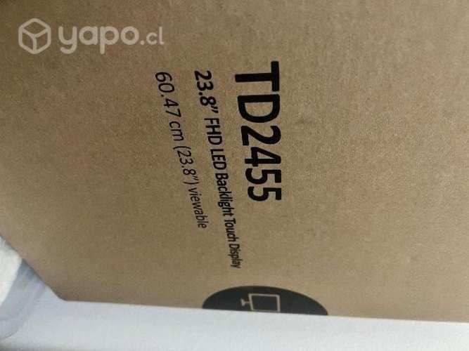 Monitor pantalla viewsonic td 2455 tactil