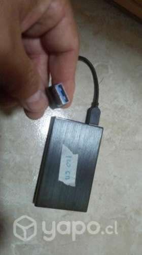 Disco duro externo 120GB