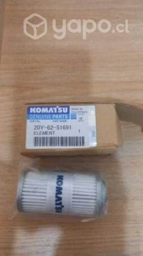 Filtro hidraulico original komatsu (20y-62-51691)
