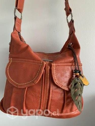 Bandolera AMPHORA color óxido ., impecable !