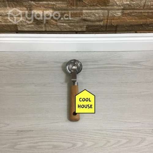 Cuchara para helados de mango de madera