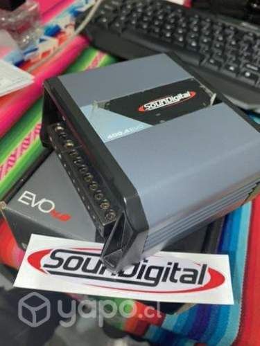 Amplificador 4.0 SoundDigital 4 Canales