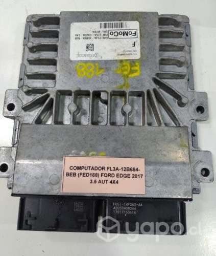 Computador FL3A-12B684-BEB (FED188) Ford Edge 2017