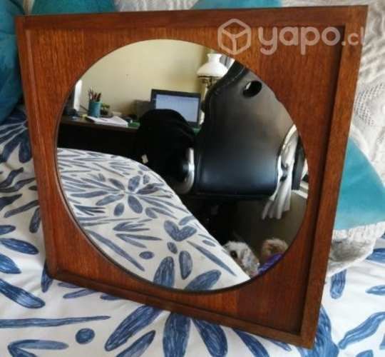 Espejo de madera