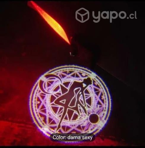 Proyector para puerta de auto