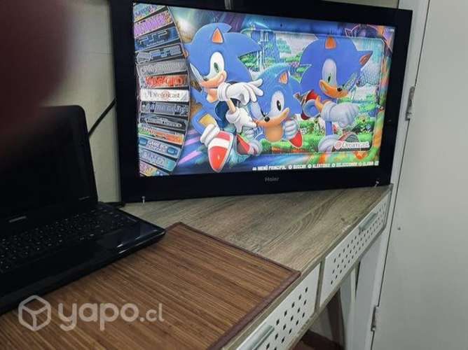 Notebook con juegos batocera