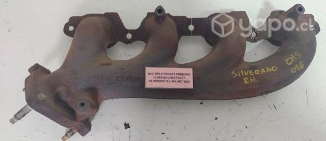 Multiple Escape Derecho Chevrolet Silverado 2021
