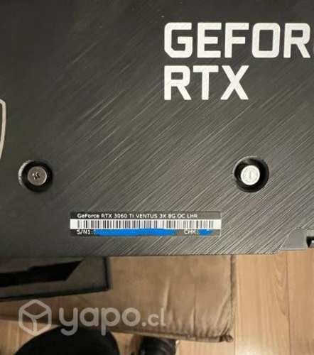 GeForce RTX 3060 TI VENTUS 3X