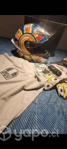 Casco AGV regalo guantes