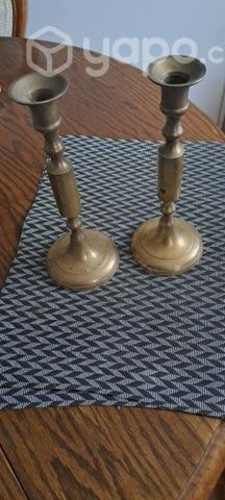 Candelabro de bronce