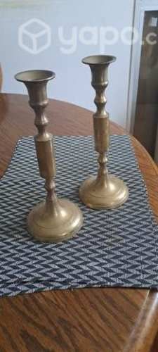 Candelabro de bronce