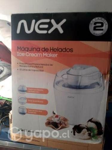 Maquina para hacer helados