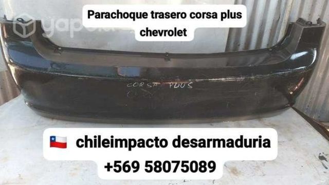 Parachoque trasero Corsa Plus Chevrolet