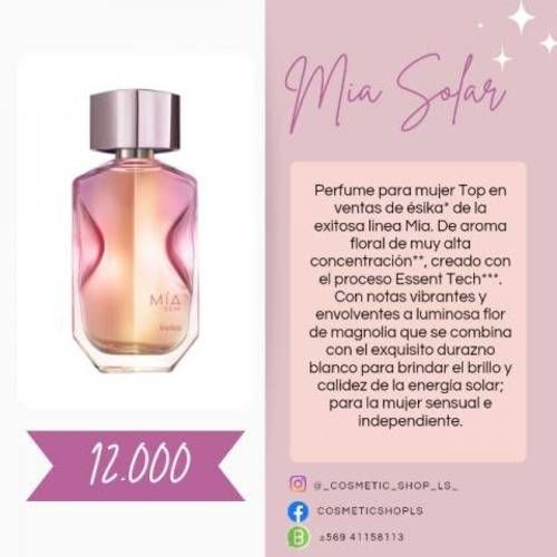Perfume Mia Solar