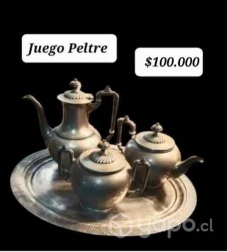 Antiguo Juego peltre