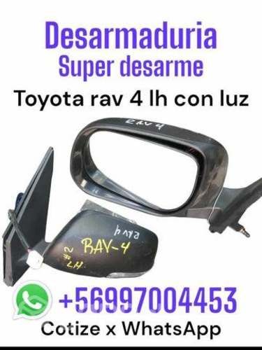 Espejo con luz Toyota Rav4 izquierdo