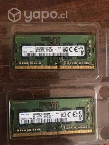 MEMORIAS RAM 4x2