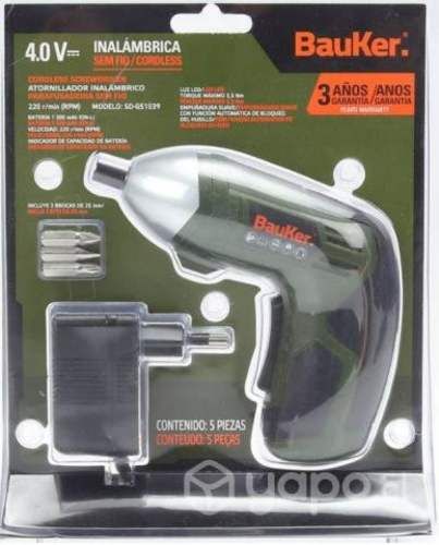Atornillador Inalámbrico Bauker