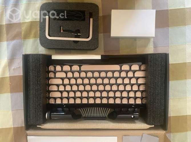 Teclado Rymek estilo máquina de escribir