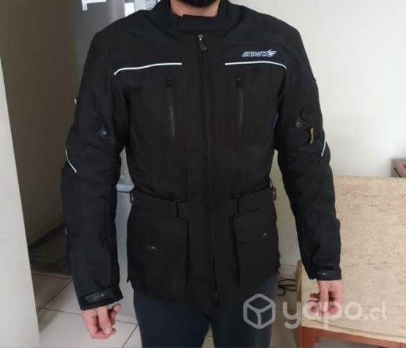 Chaqueta Atrox para motoqueros talla M larga