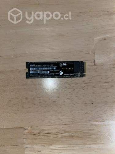 SSD 500GB WD BLACK SN750 NVMe