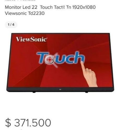 Monitor viewsonic touch full hd td 2230