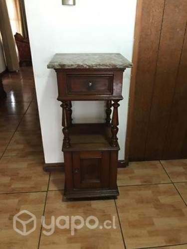 Velador antiguo base marmol