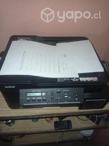 Se impresora multifuncional con wifi funcionando