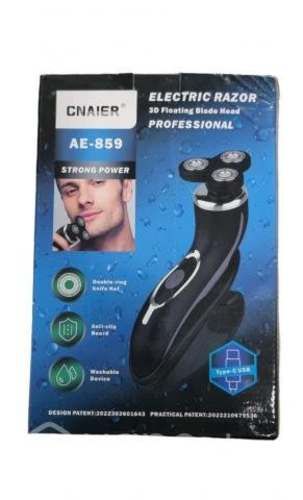 Afeitadora Eléctrica Recargable Lavable 3d Cabezal