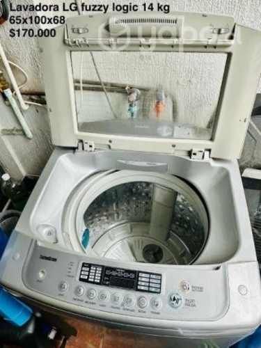 Lavadora LG fuzzy logic 14kg