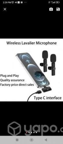 Microfono inalambrico iphone / tipo c