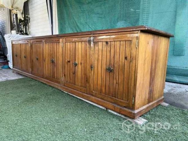 Mueble antiguo pino Oregón (antiguedades)