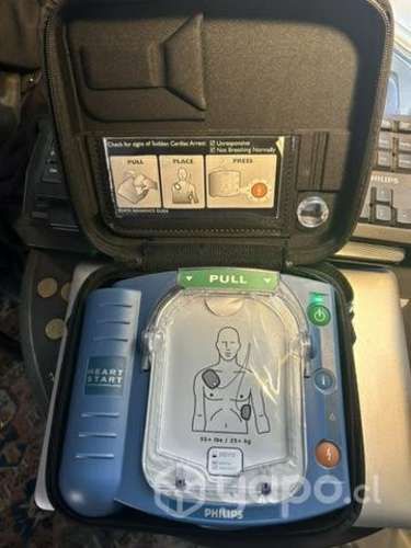 Desfribilador Philips sin uso