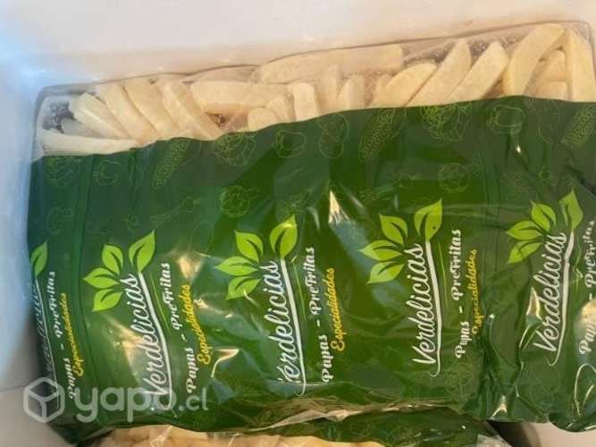 Papas pre fritas calibre 14